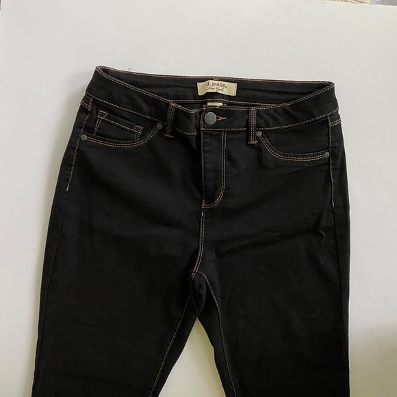 D. Jeans Women's Dark Wash Skinny Stretchy size 12 NICE! - Picture 7 of 8